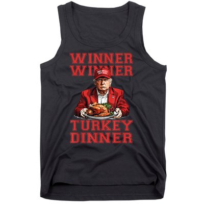 Winner Winner Turkey Dinner Donald Trump Usa Thanksgiving Tank Top