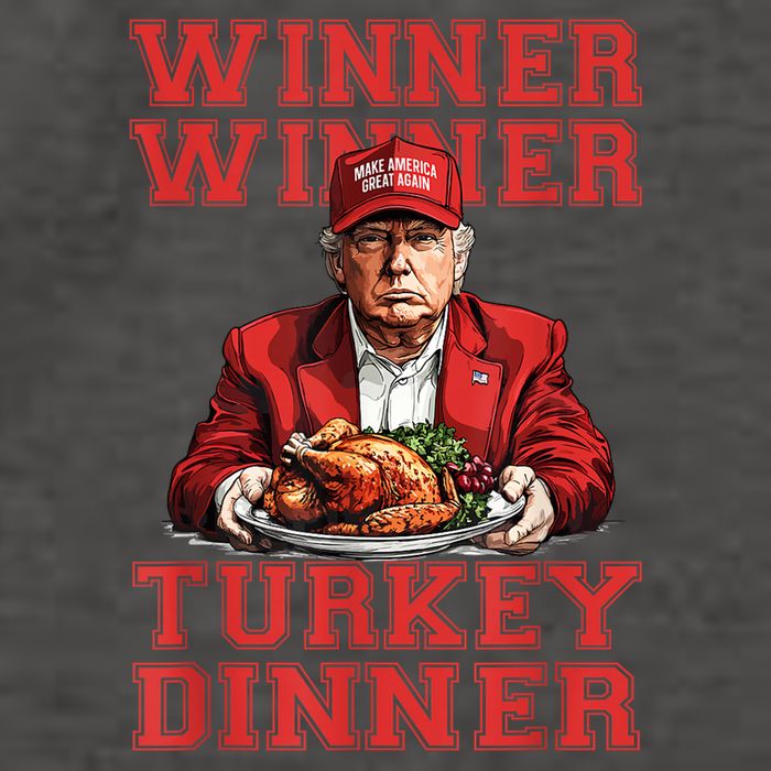 Winner Winner Turkey Dinner Donald Trump Usa Thanksgiving Vector Backpack