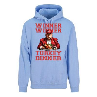 Winner Winner Turkey Dinner Donald Trump Usa Thanksgiving Unisex Surf Hoodie