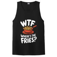 Wtf WhereS The Fries Funny Expression PosiCharge Competitor Tank