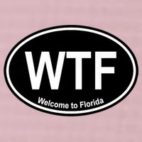 Wtf Welcome To Florida 25L Jumbo Tote