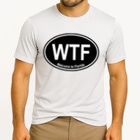 Wtf Welcome To Florida Cooling Performance Crew T-Shirt