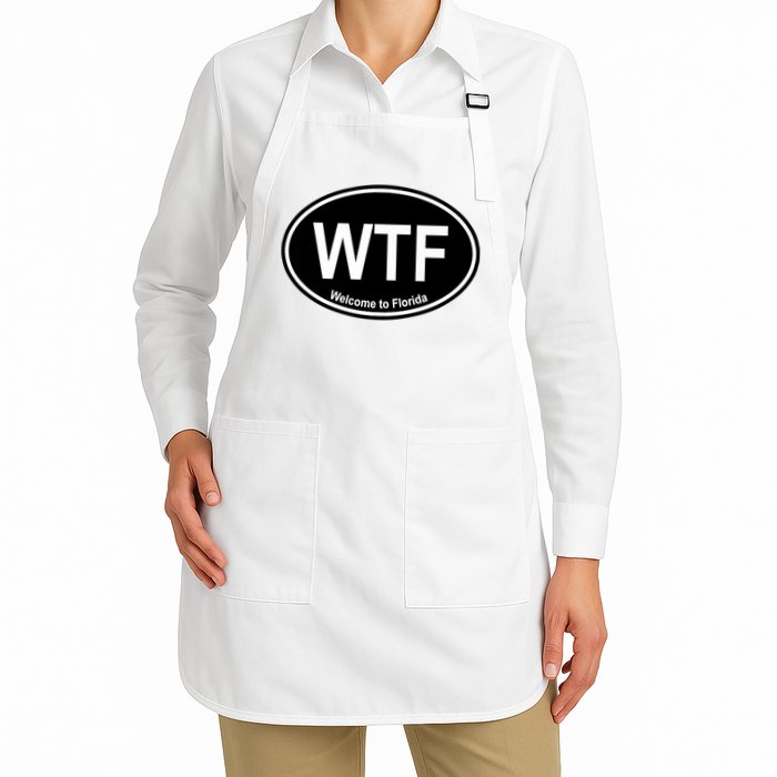 Wtf Welcome To Florida Apron