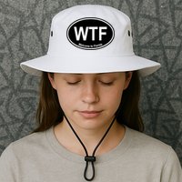 Wtf Welcome To Florida Bucket Hat
