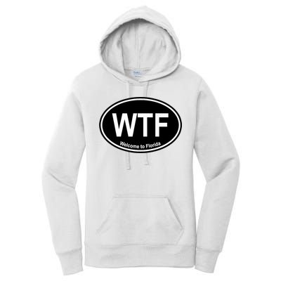 Wtf Welcome To Florida Women's Pullover Hoodie