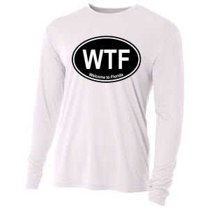 Wtf Welcome To Florida Cooling Performance Long Sleeve Crew