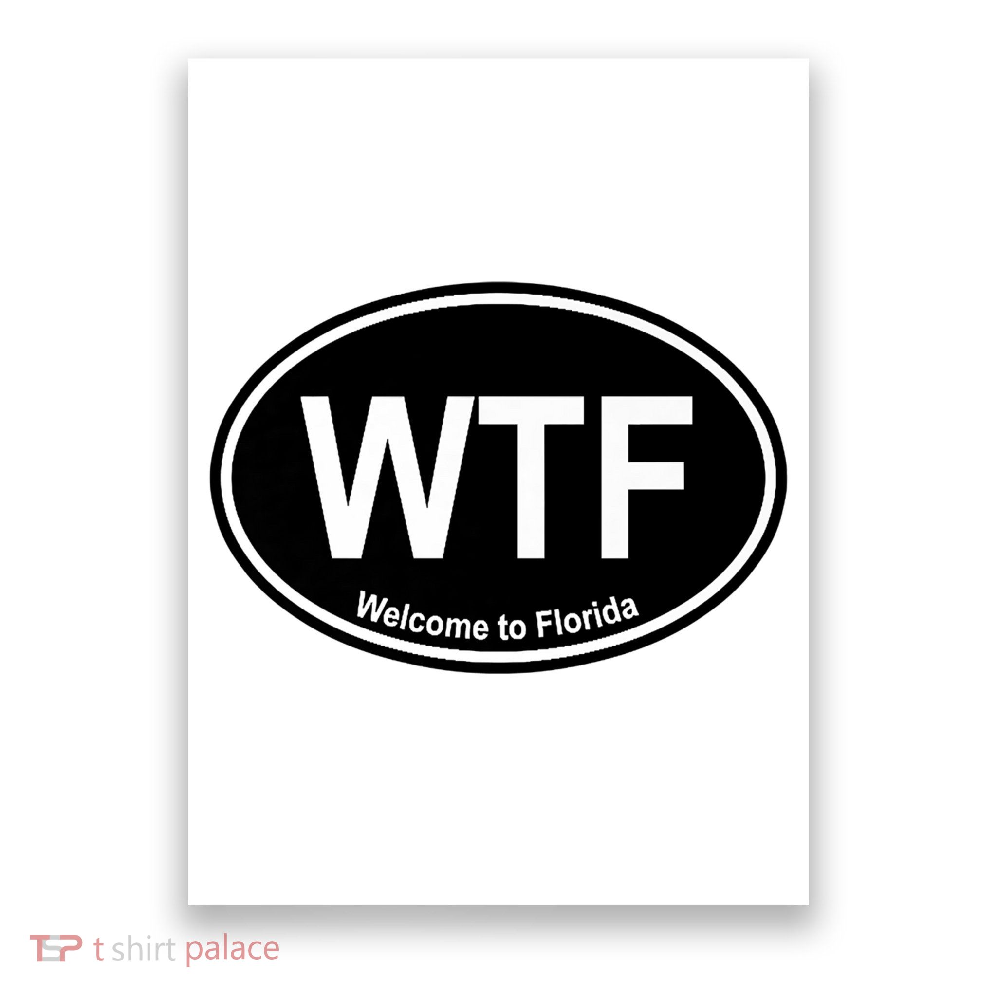 Wtf Welcome To Florida Poster