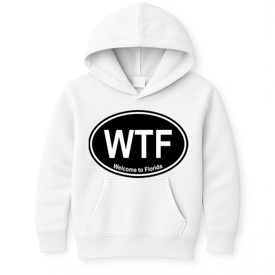 Wtf Welcome To Florida Kids Hoodie