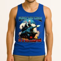 WTF What The Fuck Is A Kilometer George Washington Funny Tank Top