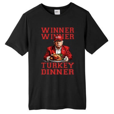 Winner Winner Turkey Dinner Humor Funny Trump Thanksgiving Tall Fusion ChromaSoft Performance T-Shirt