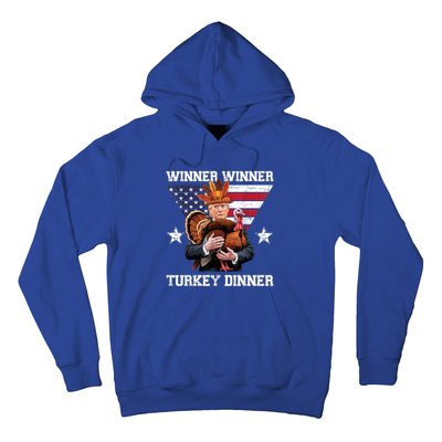 Winner Winner Turkey Dinner Trump Thanksgiving Fun Hoodie