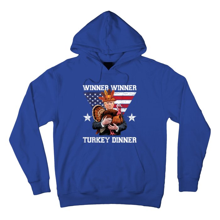 Winner Winner Turkey Dinner Trump Thanksgiving Fun Hoodie