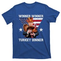 Winner Winner Turkey Dinner Trump Thanksgiving Fun T-Shirt