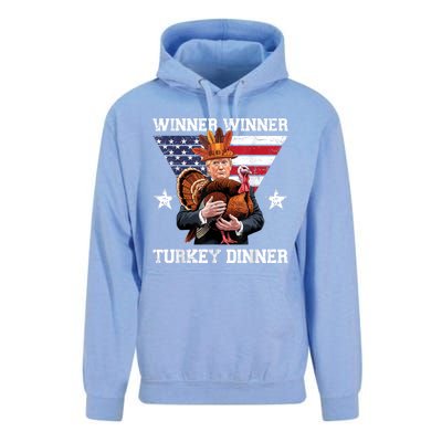 Winner Winner Turkey Dinner Trump Thanksgiving Fun Unisex Surf Hoodie