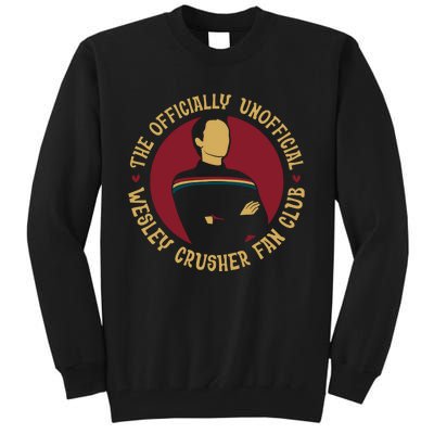 Wil WheatonS The Ly Un Wesley Crusher Fan Club Tall Sweatshirt