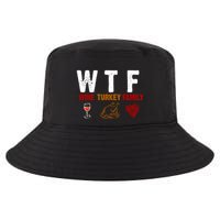 WTF Wine Turkey Family Thanksgiving Dinner Cool Comfort Performance Bucket Hat