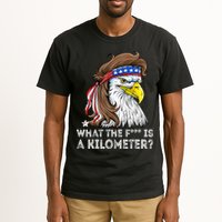 WTF What The Fuck Is A Kilometer George Washington Eagle Mullet Tall T-Shirt