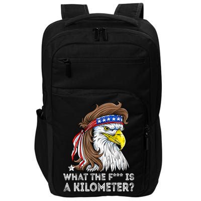 WTF What The Fuck Is A Kilometer George Washington Eagle Mullet Impact Tech Backpack