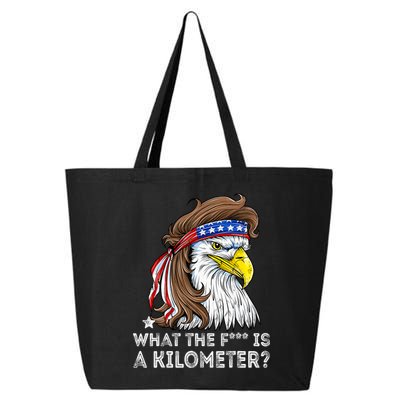 WTF What The Fuck Is A Kilometer George Washington Eagle Mullet 25L Jumbo Tote