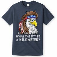 WTF What The Fuck Is A Kilometer George Washington Eagle Mullet T-Shirt
