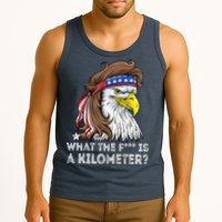 WTF What The Fuck Is A Kilometer George Washington Eagle Mullet Tank Top