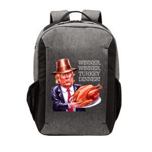 Winner Winner Turkey Dinner Thanksgiving Humor Premium Vector Backpack