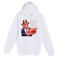 Winner Winner Turkey Dinner Thanksgiving Humor Premium Premium Pullover Hoodie