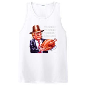 Winner Winner Turkey Dinner Thanksgiving Humor Premium PosiCharge Competitor Tank