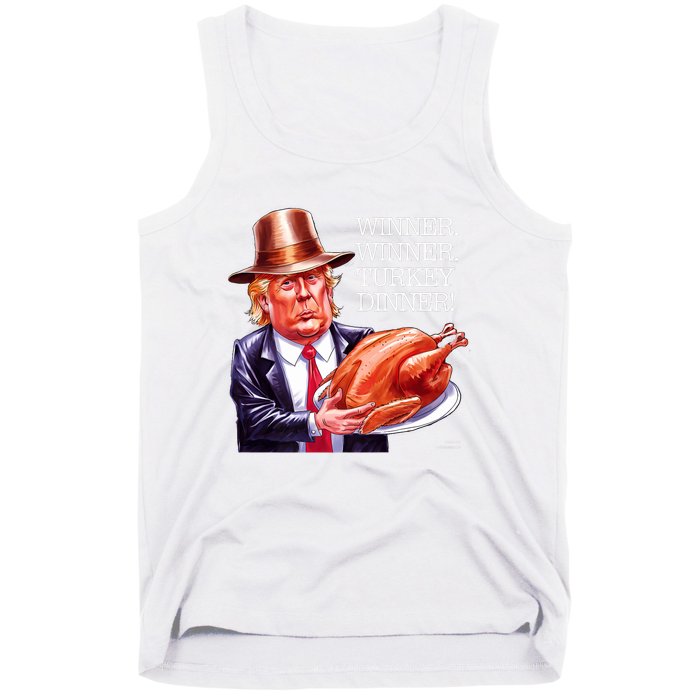 Winner Winner Turkey Dinner Thanksgiving Humor Premium Tank Top