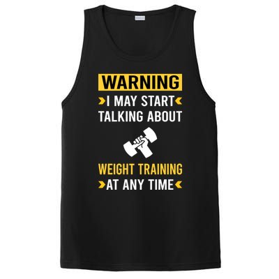 Warning Weight Training PosiCharge Competitor Tank