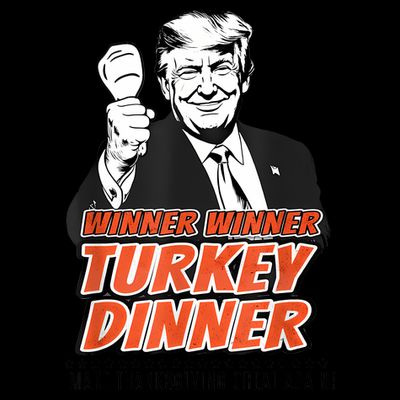 Winner Winner Turkey Dinner Make Thanksgiving Great Again T-Shirt