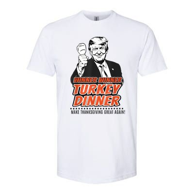 Winner Winner Turkey Dinner Make Thanksgiving Great Again Softstyle® CVC T-Shirt