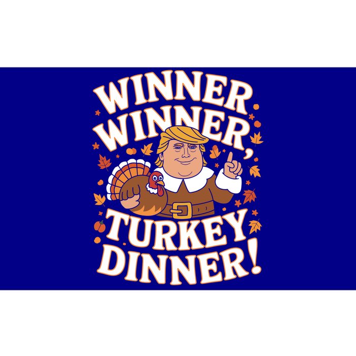 Winner Winner Turkey Dinner Funny Trump Thanksgiving Turkey Gift Bumper Sticker