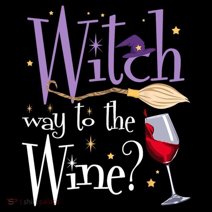 Witch Way To The Wine Halloween Ing For Wiccan Witches Gift Sustainable Bucket Hat