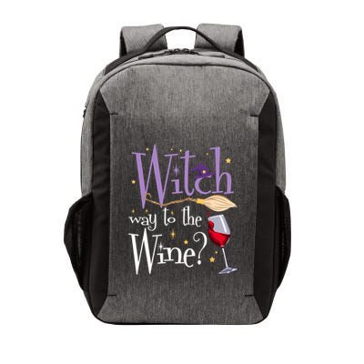 Witch Way To The Wine Halloween Ing For Wiccan Witches Gift Vector Backpack