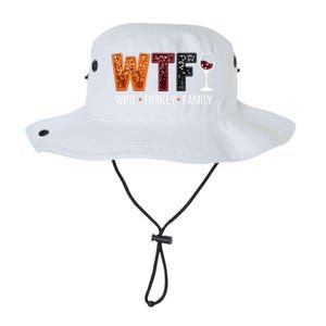 Wtf Wine Turkey Family Great Gift Legacy Cool Fit Booney Bucket Hat