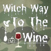 Witch Way To The Wine Halloween Drinking Legacy Tie Dye Trucker Hat
