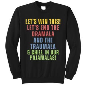 Winning Without The Traumala Kamala Harris Vote Blue 2024 Sweatshirt