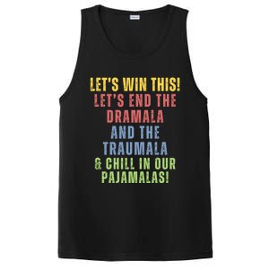 Winning Without The Traumala Kamala Harris Vote Blue 2024 PosiCharge Competitor Tank