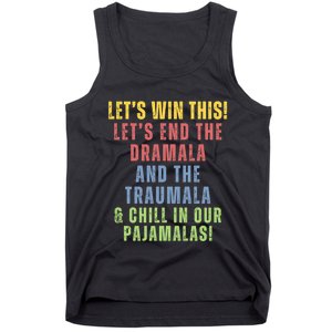 Winning Without The Traumala Kamala Harris Vote Blue 2024 Tank Top