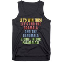 Winning Without The Traumala Kamala Harris Vote Blue 2024 Tank Top