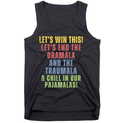 Winning Without The Traumala Kamala Harris Vote Blue 2024 Tank Top