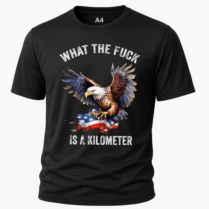 Wtf What The Fu.K Is A Kilometer George Washington Performance Shirt