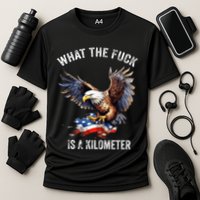 Wtf What The Fu.K Is A Kilometer George Washington Performance Shirt