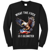 Wtf What The Fu.K Is A Kilometer George Washington Sweatshirt
