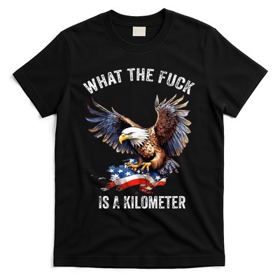 Wtf What The Fu.K Is A Kilometer George Washington T-Shirt