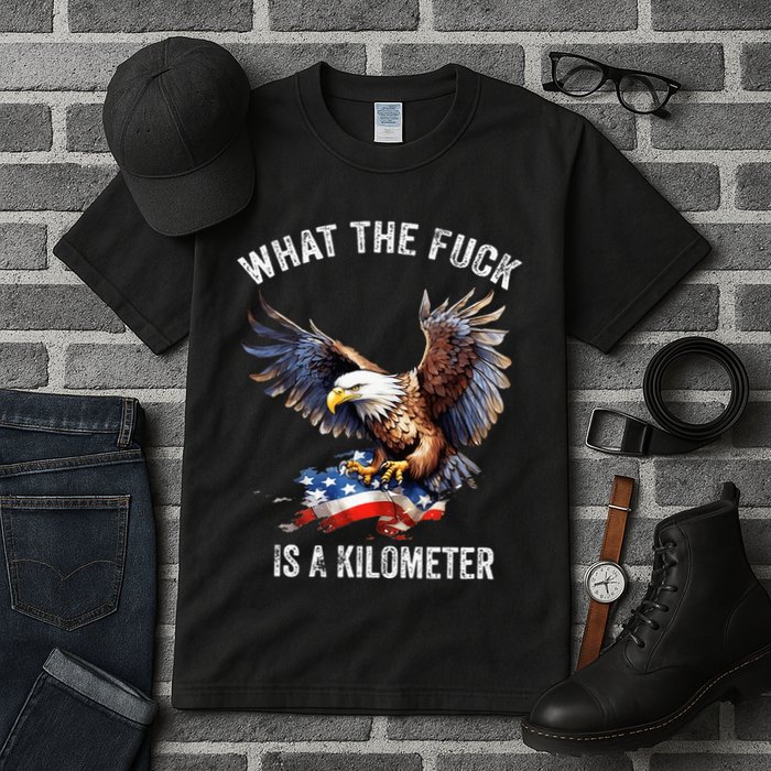 Wtf What The Fu.K Is A Kilometer George Washington Tall T-Shirt