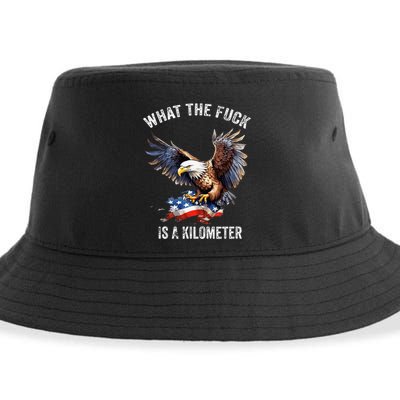 Wtf What The Fu.K Is A Kilometer George Washington Sustainable Bucket Hat