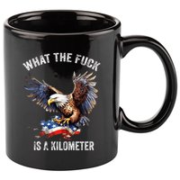 Wtf What The Fu.K Is A Kilometer George Washington 11oz C Handle Ceramic Mug