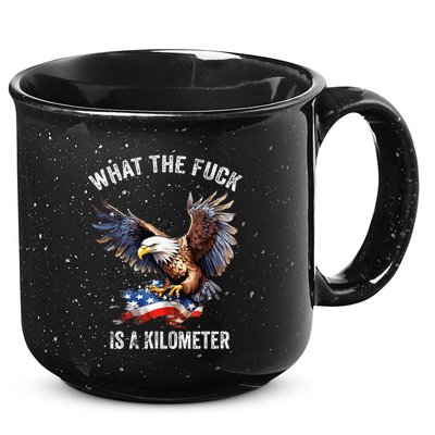 Wtf What The Fu.K Is A Kilometer George Washington 15oz Campfire Ceramic Mug